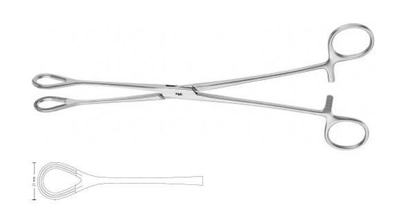 АТРАВМАТ. ЯЙЦ. ЗАТИСКАЧ ПРЯМ. МАЛ. 250MM